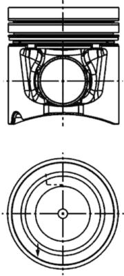 Zuiger Kolbenschmidt 40666600
