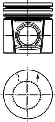 Zuiger Kolbenschmidt 40678600