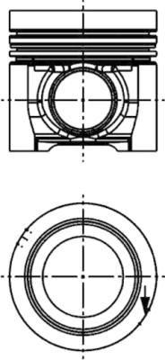 Zuiger Kolbenschmidt 40709600