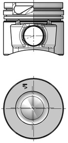 Zuiger Kolbenschmidt 40710600