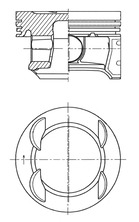 Zuiger Kolbenschmidt 41007610