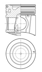 Zuiger Kolbenschmidt 41078600