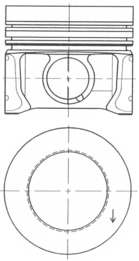 Zuiger Kolbenschmidt 41095600