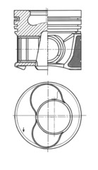 Zuiger Kolbenschmidt 41159610