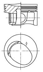 Zuiger Kolbenschmidt 41257620