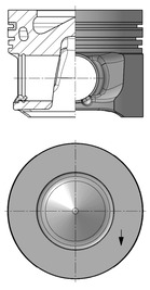 Zuiger Kolbenschmidt 41264610