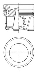 Zuiger Kolbenschmidt 41647600