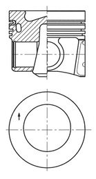 Zuiger Kolbenschmidt 41271610