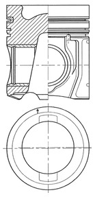 Zuiger Kolbenschmidt 41521600