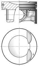 Zuiger Kolbenschmidt 41533620