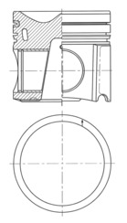 Zuiger Kolbenschmidt 41659600