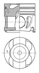 Zuiger Kolbenschmidt 41716620