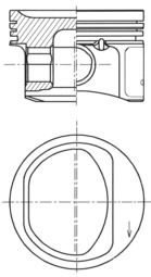 Zuiger Kolbenschmidt 41754600