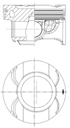 Kolbenschmidt Zuiger 41790600