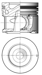 Kolbenschmidt Zuiger 41792610