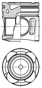 Kolbenschmidt Zuiger 41800600