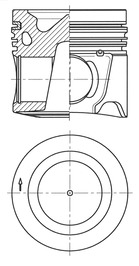 Zuiger Kolbenschmidt 41805620