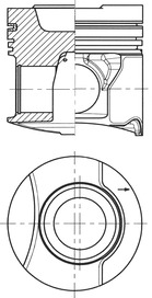 Kolbenschmidt Zuiger 41883600