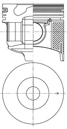 Zuiger Kolbenschmidt 42081620