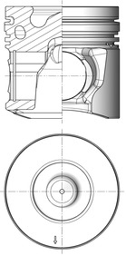 Zuiger Kolbenschmidt 42084620