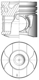 Zuiger Kolbenschmidt 42085620