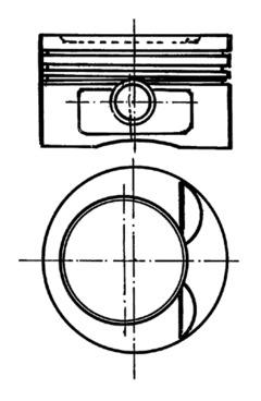 Zuiger Kolbenschmidt 90037620