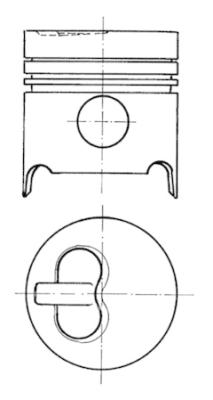 Zuiger Kolbenschmidt 90436600