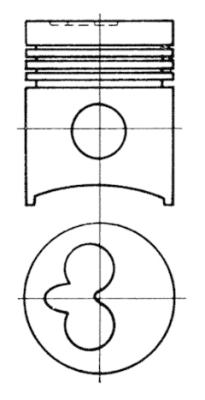 Zuiger Kolbenschmidt 91007600