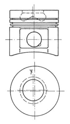 Zuiger Kolbenschmidt 99516600