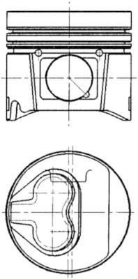 Zuiger Kolbenschmidt 91313700