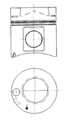 Zuiger Kolbenschmidt 91467600