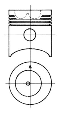 Zuiger Kolbenschmidt 91557700