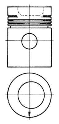 Zuiger Kolbenschmidt 92085600