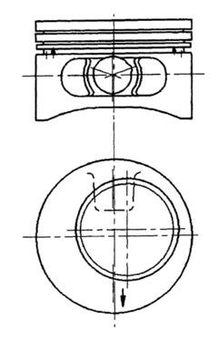 Zuiger Kolbenschmidt 92123620