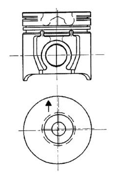 Zuiger Kolbenschmidt 92189620