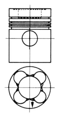 Zuiger Kolbenschmidt 92582600
