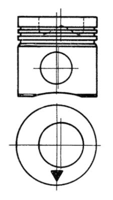 Zuiger Kolbenschmidt 92982600