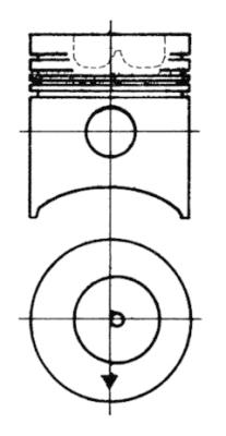 Zuiger Kolbenschmidt 93063600