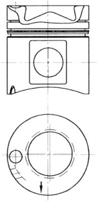 Zuiger Kolbenschmidt 93171600