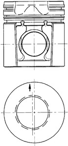 Zuiger Kolbenschmidt 40235600