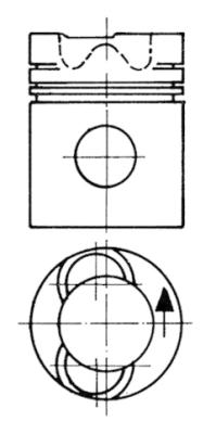 Zuiger Kolbenschmidt 93398600