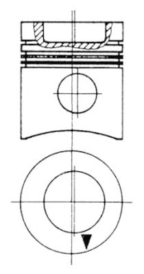 Zuiger Kolbenschmidt 93585602