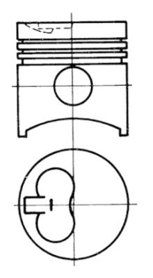 Zuiger Kolbenschmidt 93844700