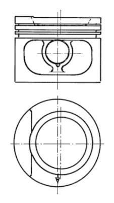 Zuiger Kolbenschmidt 93876600