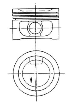 Zuiger Kolbenschmidt 94351700