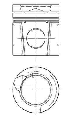 Cilinderbus/voering Kolbenschmidt 99900960