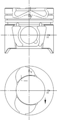 Zuiger Kolbenschmidt 94597610