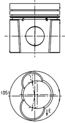 Zuiger Kolbenschmidt 94801600