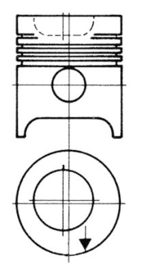 Zuiger Kolbenschmidt 97507600