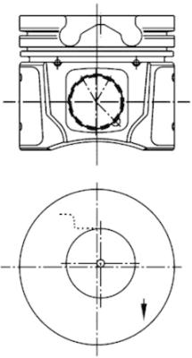 Zuiger Kolbenschmidt 40014600